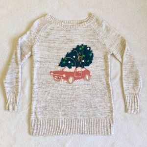 Lauren Conrad Christmas Tree Sweater Small, worn once